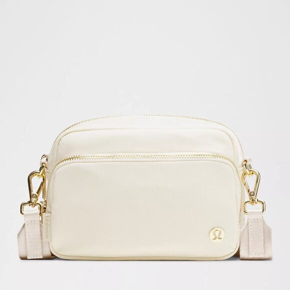 lululemon athletica Other - Everywhere Crossbody Bag 2L Metal Hardware - Light Ivory